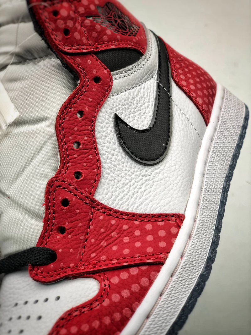 Tênis Nike Air Jordan 1 High Spider-Man Origin Story - Rei da Pelada