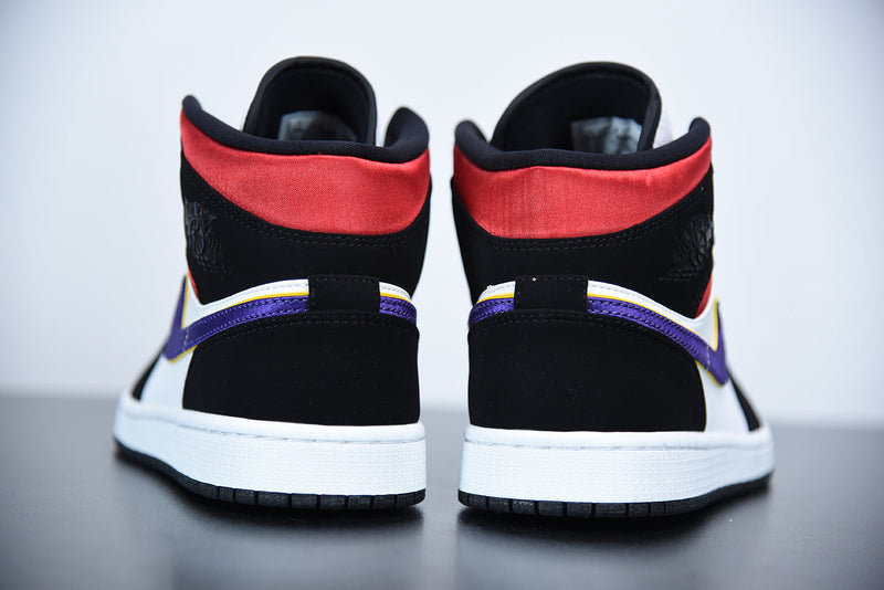 Tênis Nike Air Jordan 1 Mid "Lakers Top 3" - Rei da Pelada