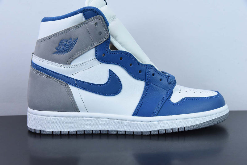 Tênis Nike Air Jordan 1 Retro High "True Blue" - Rei da Pelada