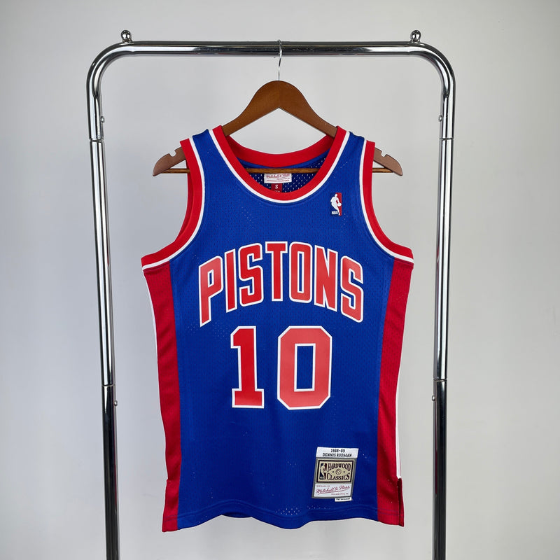 Regata Detroit Pistons Mitchell & Ness Away Edition 88/89 - Rei da Pelada