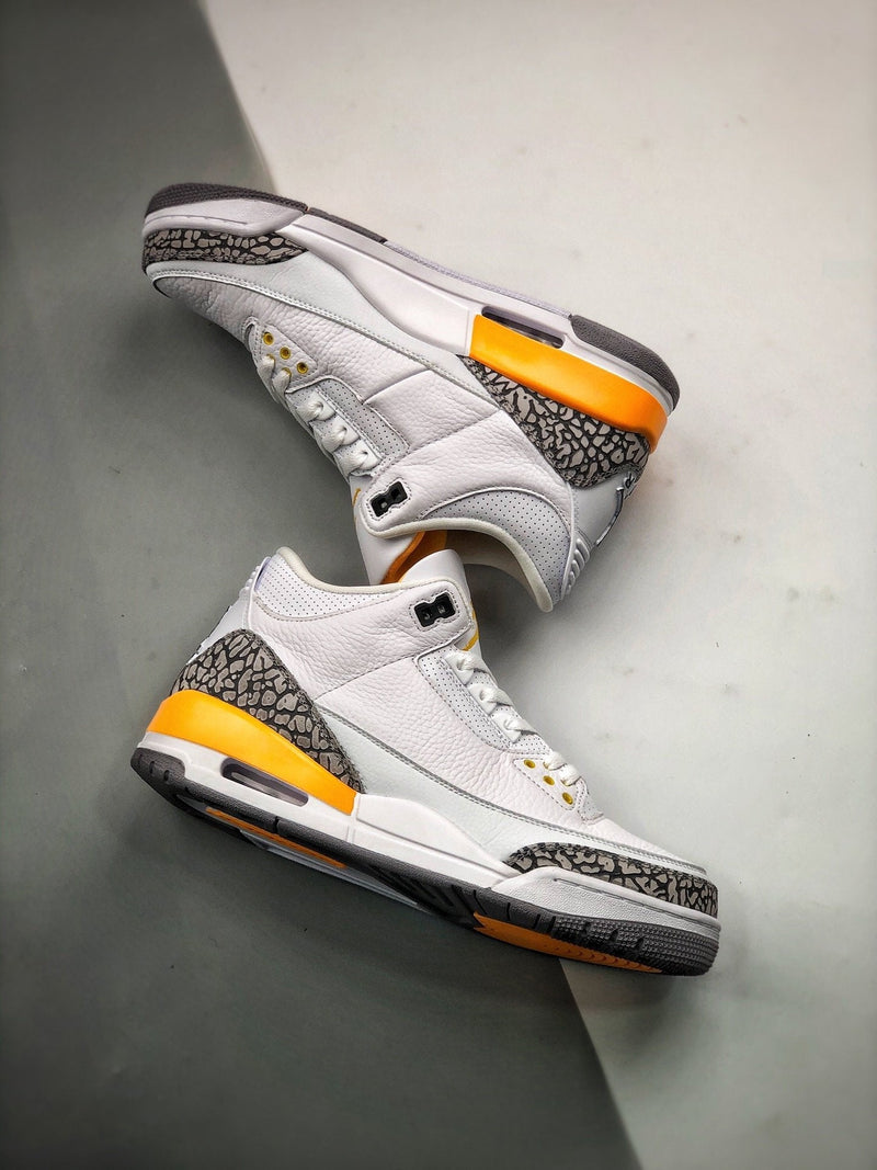 Tênis Nike Air Jordan 3 Retro "Laser Orange" - Rei da Pelada