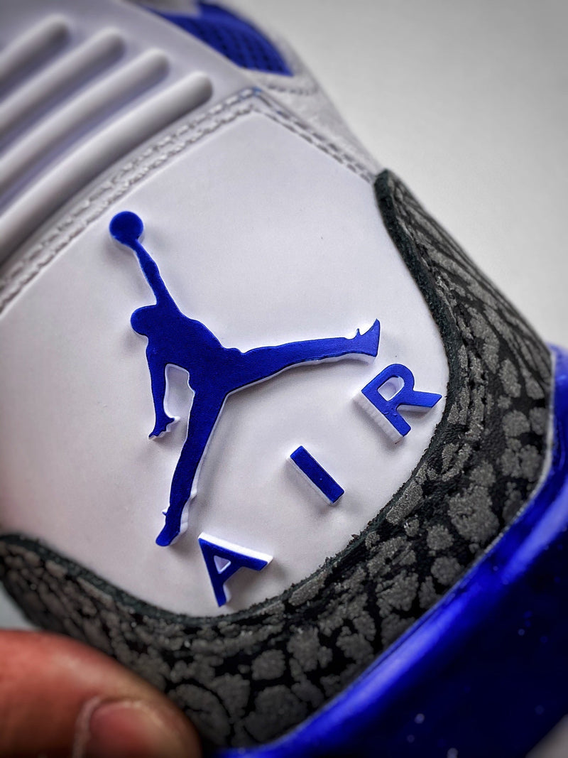 Tênis Nike Air Jordan 3 Retro "Racer Blue CT" - Rei da Pelada