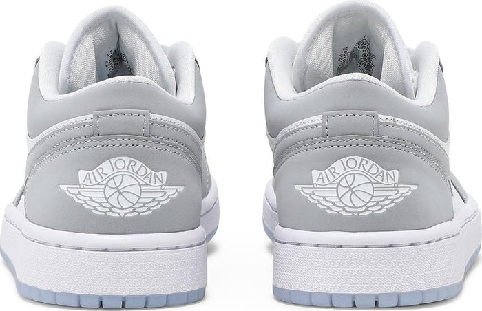 Tênis Nike Air Jordan 1 Low 'White Wolf Grey'' - Rei da Pelada