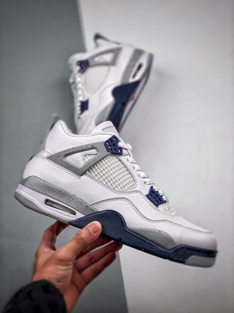 Tênis Nike Air Jordan 4 "Midnight Navy" - Rei da Pelada