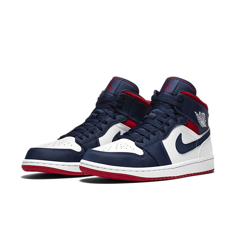 Tênis Nike Air Jordan 1 Mid SE USA - Rei da Pelada