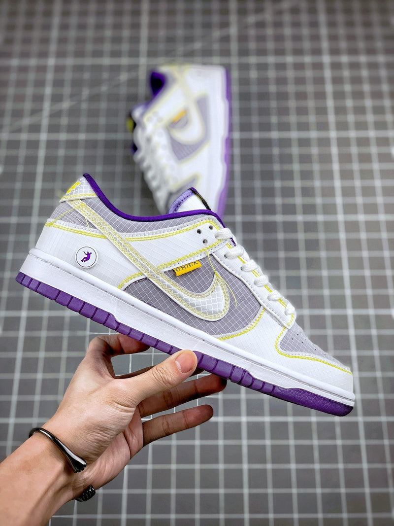 Tênis Nike SB Dunk Low Pro "Union Passport Pack Court Purple " - Rei da Pelada