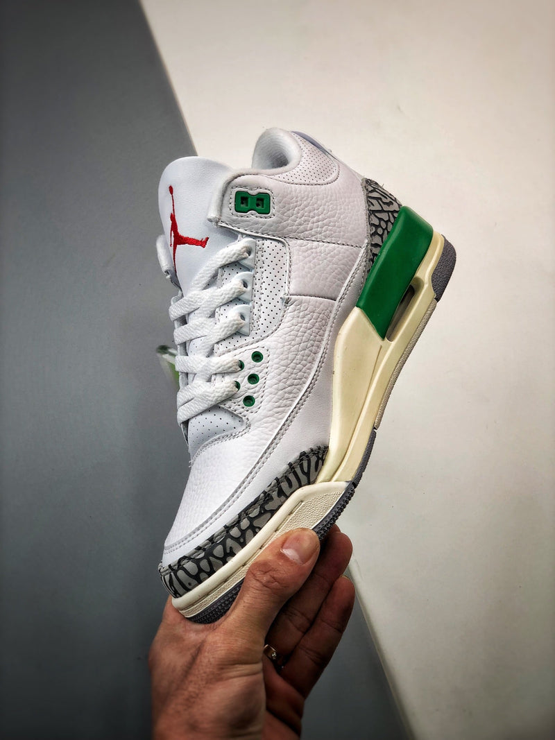 Tênis Nike Air Jordan 3 "Luck Green" - Rei da Pelada