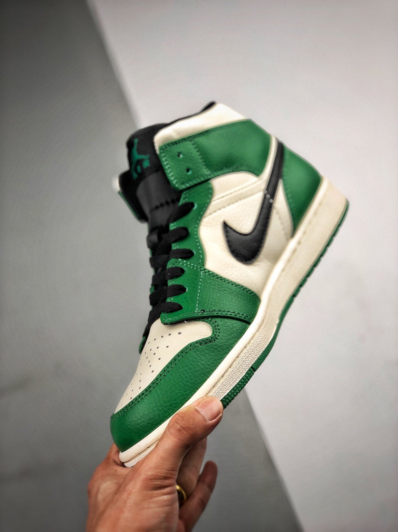 Tênis Nike Air Jordan 1 Mid SE "Pine Green" - Rei da Pelada