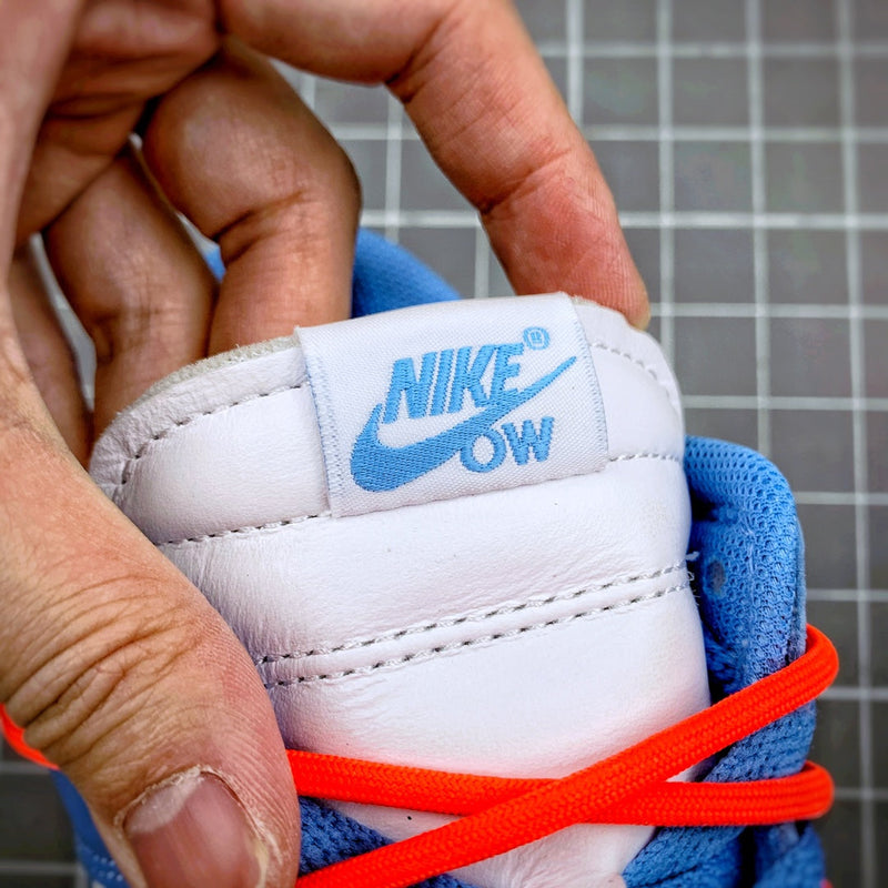 Tênis Nike SB Dunk Low x Off-White UNC - Rei da Pelada