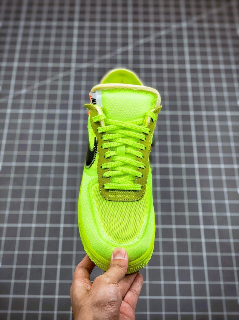 Tênis Nike Air Force Low x Off-White 'Volt' - Rei da Pelada