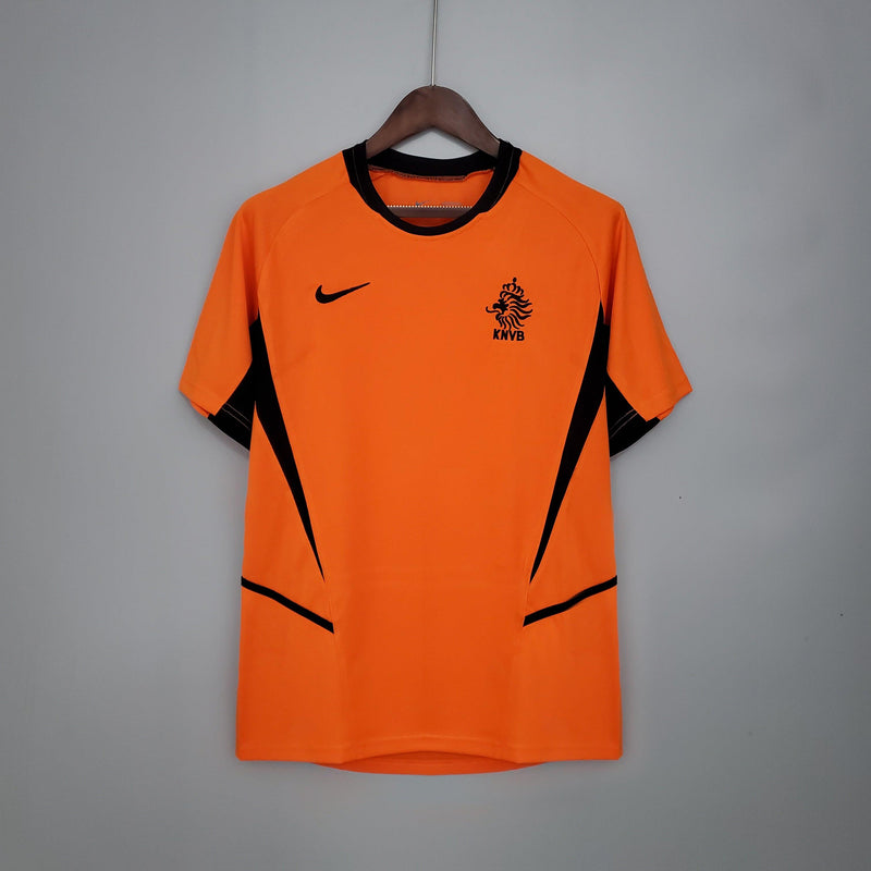 Camisa Retrô Seleção Holanda 2002/02 Home