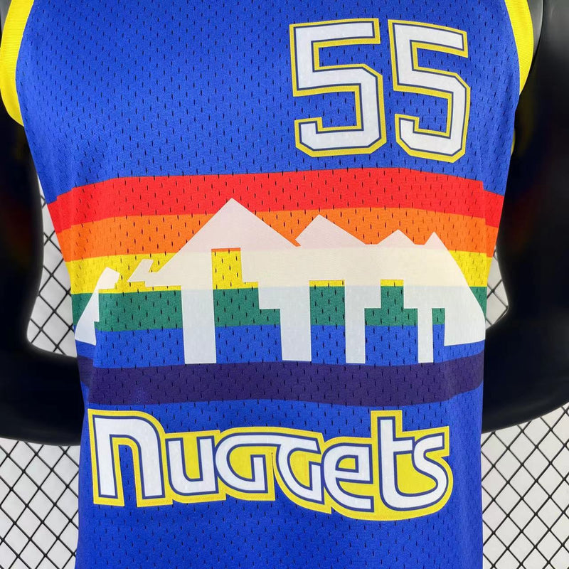 Regata Denver Nuggets Mitchell & Ness Away 91/92 - Rei da Pelada