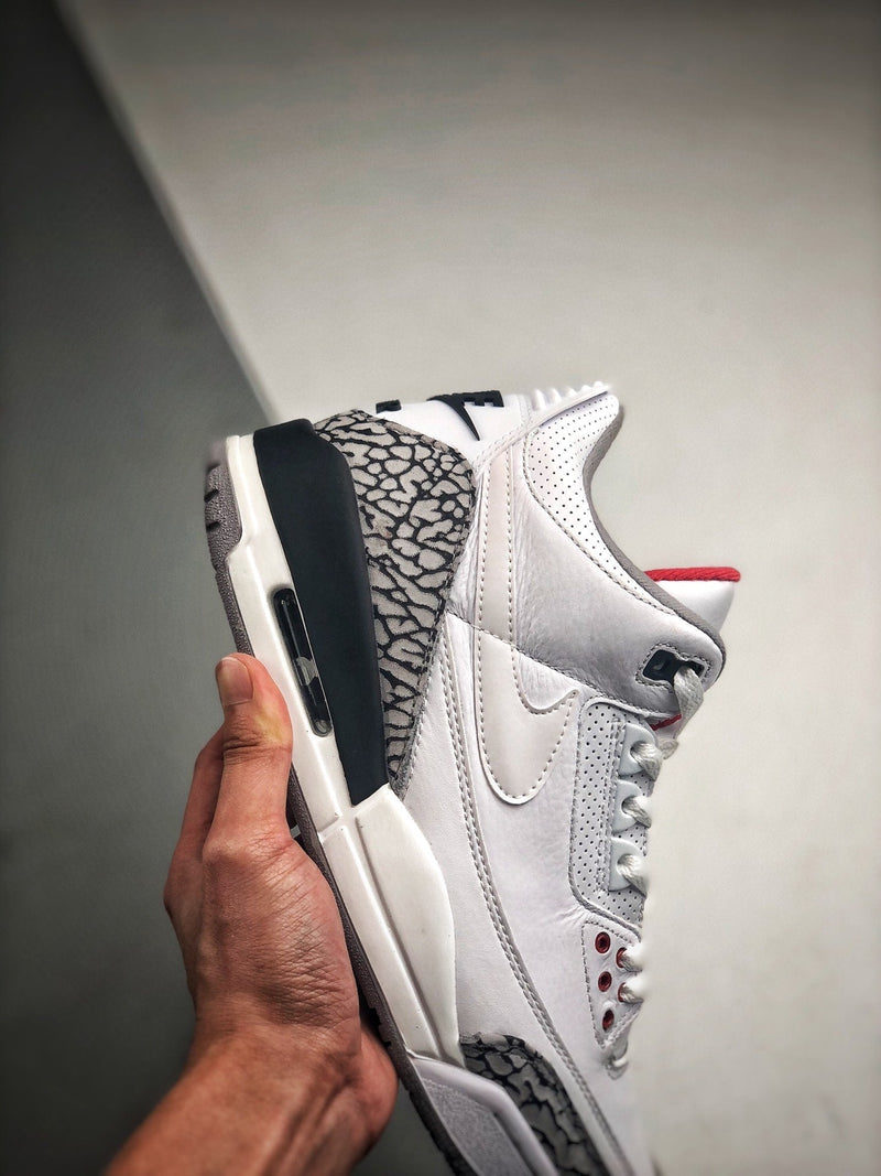 Tênis Justin Timberlake X Tinker Hatfield X Nike Air Jordan 3 Retro "JTH" - Rei da Pelada