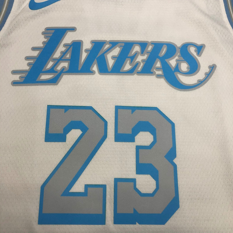 Regata Nike - Los Angeles Lakers City Edition 2020/21 - Swingman - Rei da Pelada