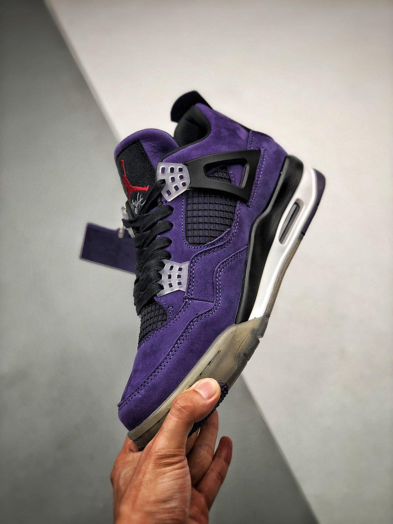 Tênis Nike Air Jordan 4 x Travis Scott "Cactus Jack" - Rei da Pelada