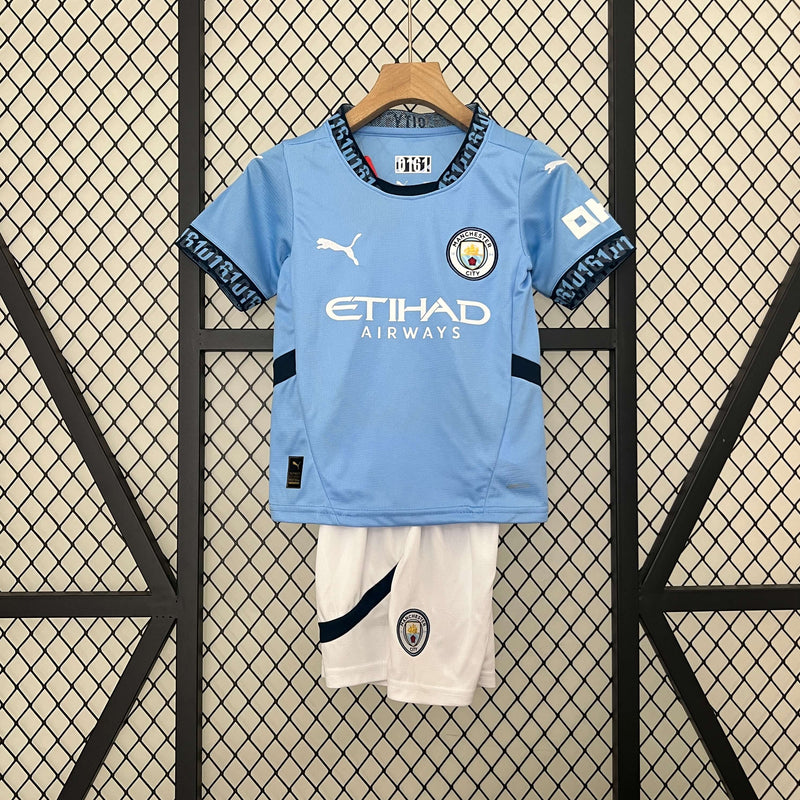 Kit Manchester City 24/25 – Infantil