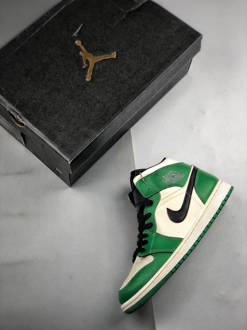 Tênis Nike Air Jordan 1 Mid SE "Pine Green" - Rei da Pelada