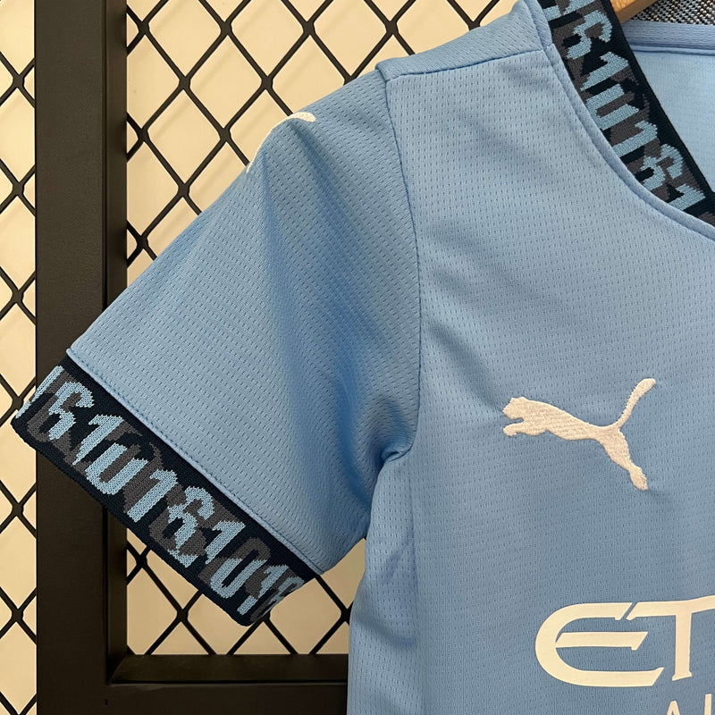 Kit Manchester City 24/25 – Infantil