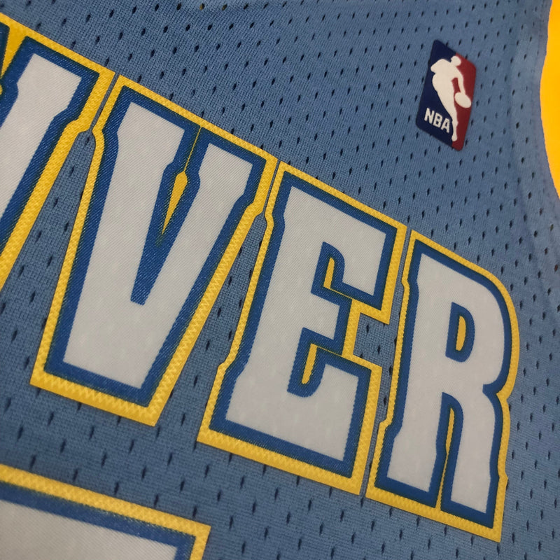 Regata Denver Nuggets Mitchell & Ness Away 03/04 - Rei da Pelada