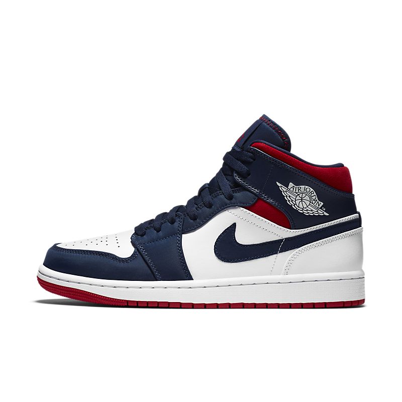 Tênis Nike Air Jordan 1 Mid SE USA - Rei da Pelada