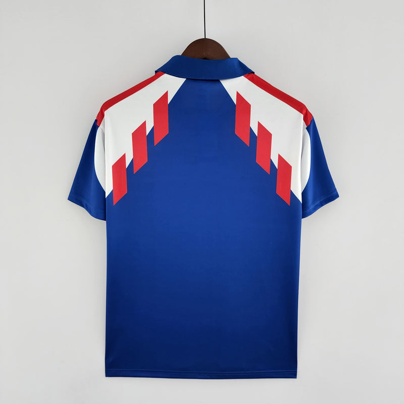 Camisa França Home (1) 1988 Adidas Retrô Masculina