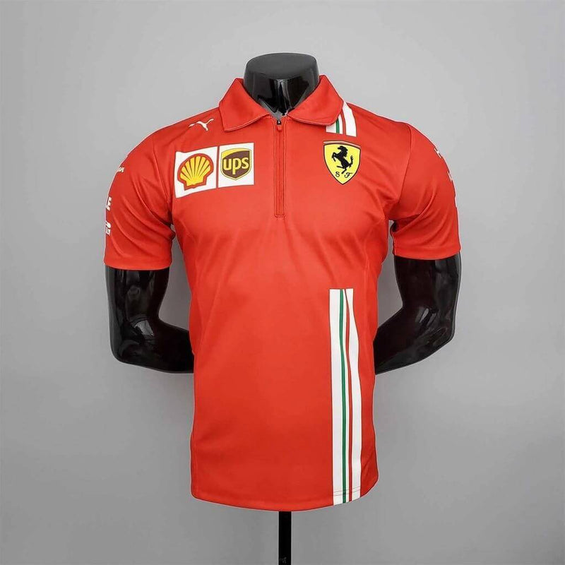 Camisa Scuderia Ferrari - 2023/24 Charles Leclerc / Carlos Sainz