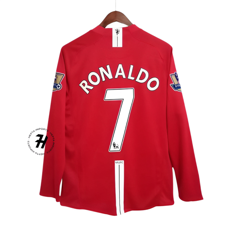 Camisa Manchester United Home 2007-09 Ronaldo #7