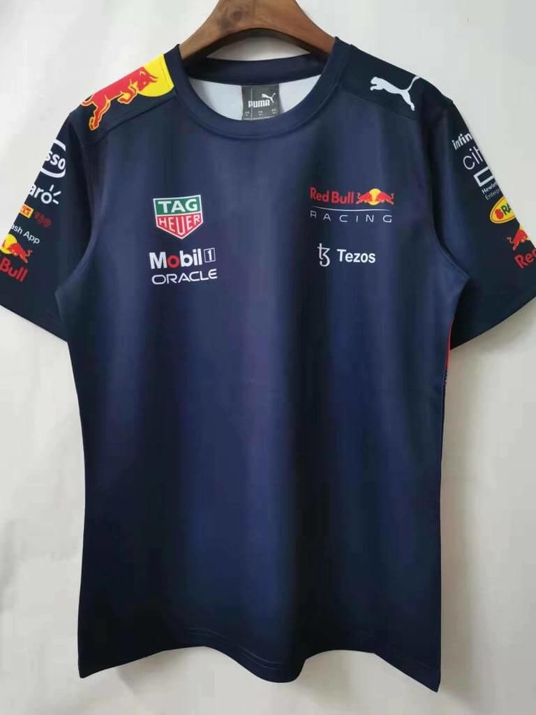 Camisa F1 - Red Bull Racing - Gola Redonda - Verstappen