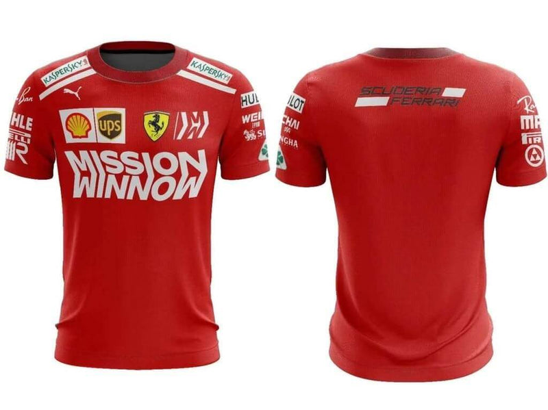 Camisa Scuderia Ferrari - 2023/24 Charles Leclerc / Carlos Sainz