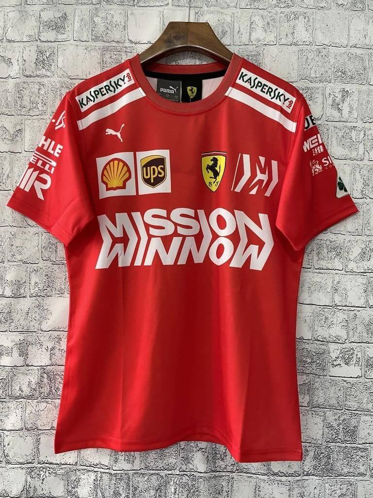 Camisa Scuderia Ferrari - 2023/24 Charles Leclerc / Carlos Sainz