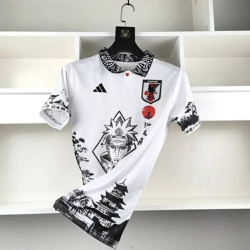 Camisa Japão Edição Naruto Pain – 2024 - Torcedor Masculino Branco