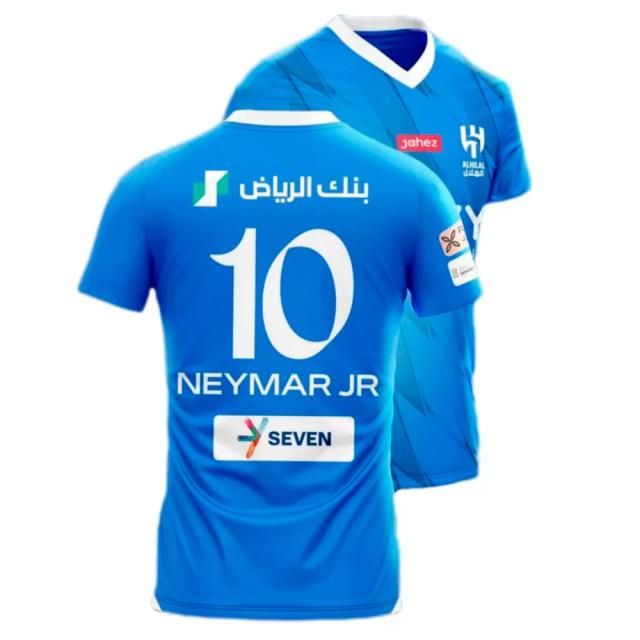 Camisa Al Hilal I 23/24 - NEYMAR/10 Masculina