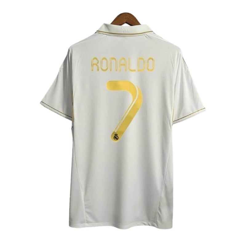 Camisa Retrô Real Madrid Home 2011-12 Ronaldo #7