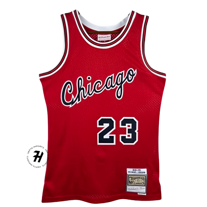 Chicago Bulls HWC Retrô 84/85 - Masculina - Vermelha