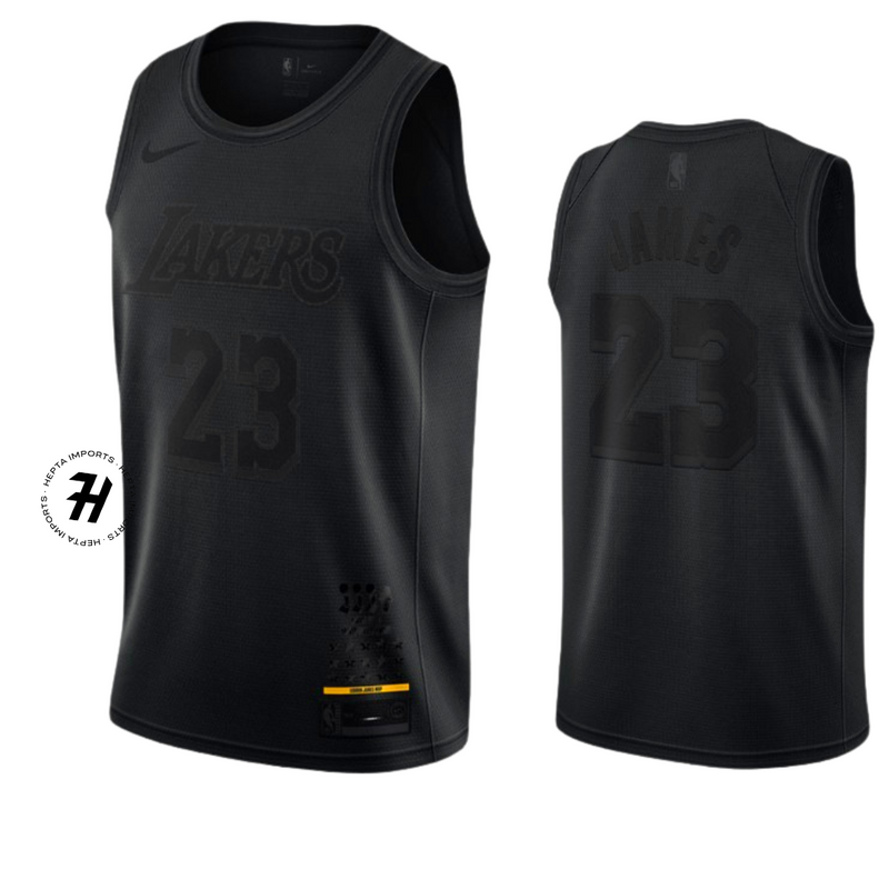 Regata NBA Lebron James Los Angeles Lakers 2019 Nike NBA MVP - ALL BLACK