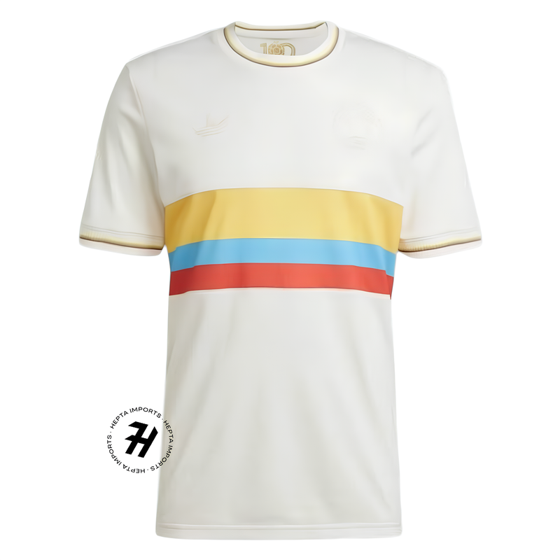 Camisa Adidas Colômbia Ed Especial 100 anos