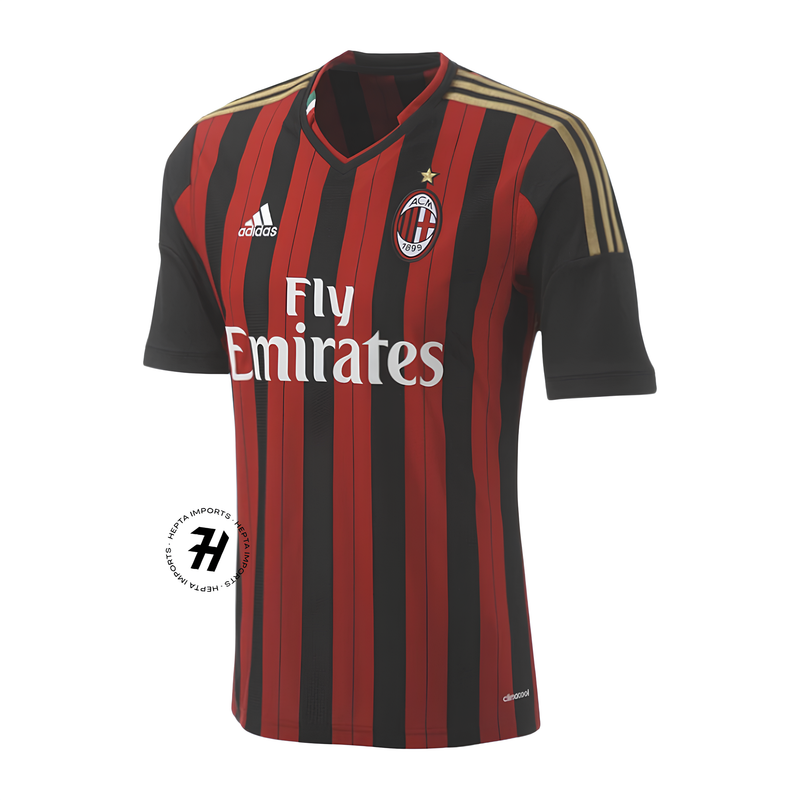 Camisa Milan Home 13/14 - Adidas Retrô Masculina