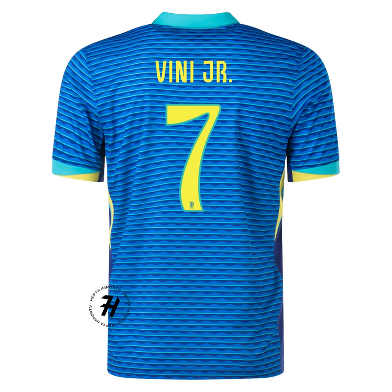 Camisa Brasil Away 24/25 - Vini Jr 7 - Masculina Torcedor