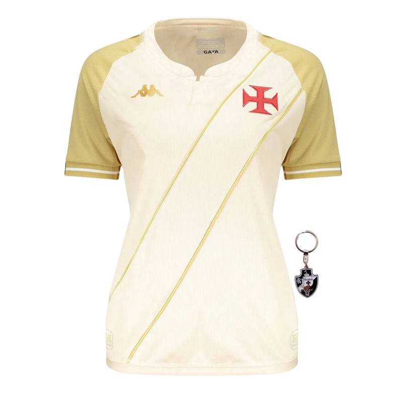 Camisa do Vasco Da Gama Third 2024/25 - Torcedor Feminina + Chaveiro de Brinde - Lançamento