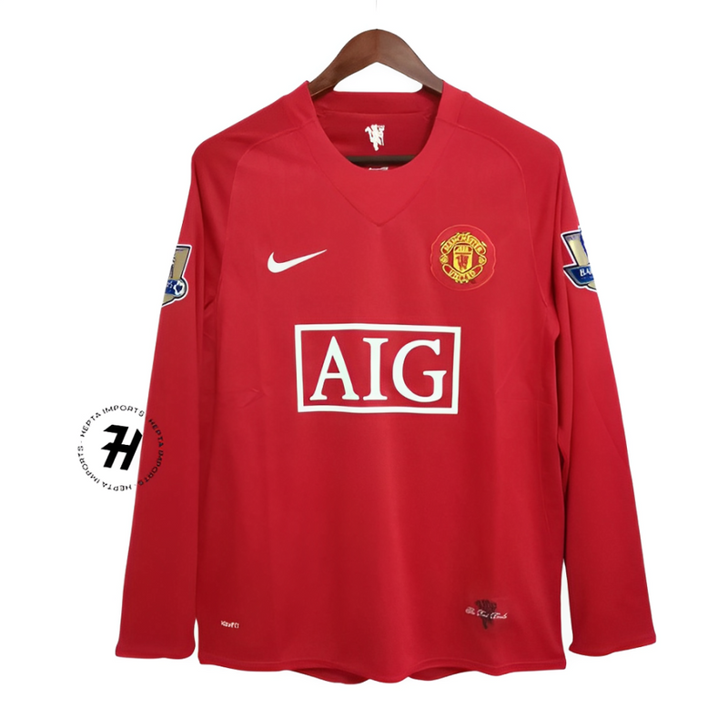 Camisa Manchester United Home 2007-09 Ronaldo