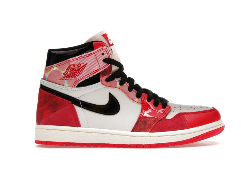 Tênis Nike Air Jordan 1 Retro High "Spider-man Across the Spider-Verse (GS)" - Rei da Pelada