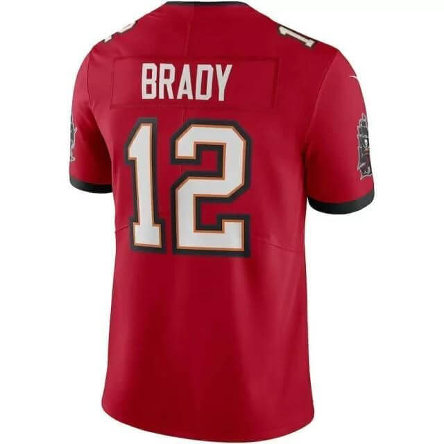 Camisa NFL Tampa Bay Buccaneers Tom Brady Nike Limited Jersey Vermelha