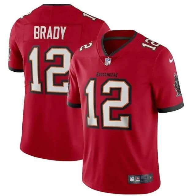 Camisa NFL Tampa Bay Buccaneers Tom Brady Nike Limited Jersey Vermelha