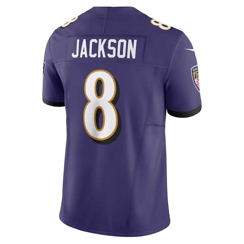 Camisa NFL Baltimore Ravens Lamar Jackson 8 Limited Jersey - Roxa