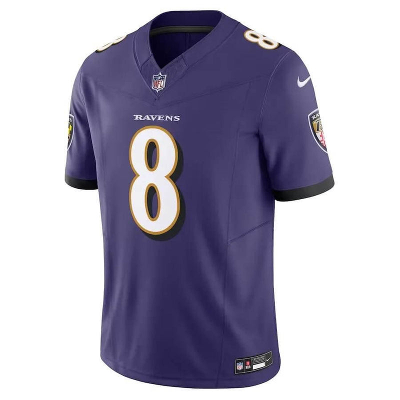 Camisa NFL Baltimore Ravens Lamar Jackson 8 Limited Jersey - Roxa