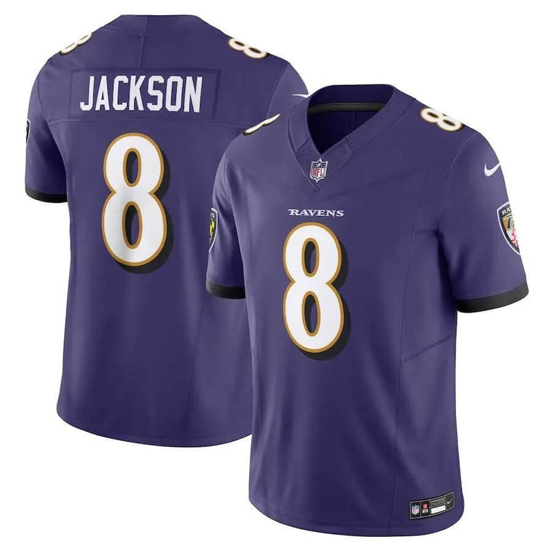 Camisa NFL Baltimore Ravens Lamar Jackson 8 Limited Jersey - Roxa