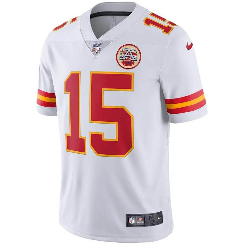 Camisa NFL Kansas City Chiefs Patrick Mahomes 15 - Limited Jersey - Branca