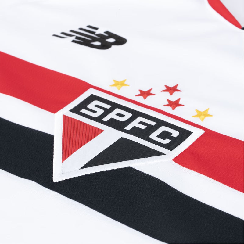 Camisa São Paulo Home 24/25 - Torcedor Masculina Lançamento