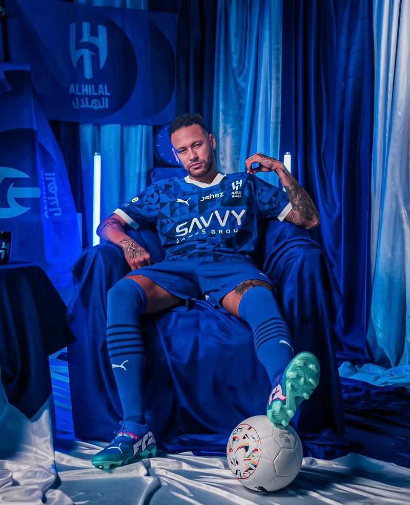 Camisa Al Hilal Home 24/25 - NEYMAR JR 10 Masculina