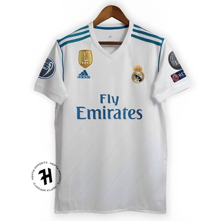 Camisa Retrô Real Madrid Home 2018 - Adidas Torcedor Masculina - RONALDO #7